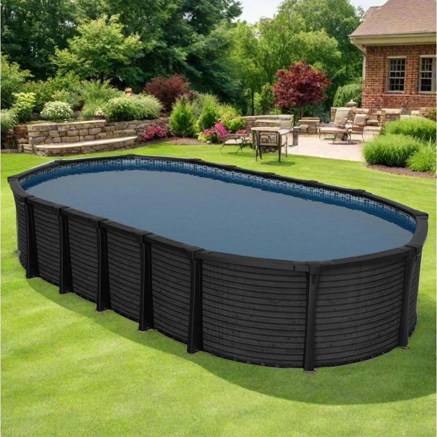 Lava Oval Above Ground Pool