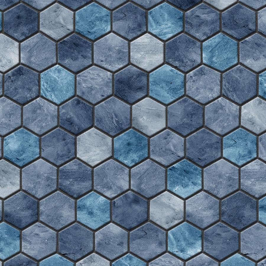 Travertine Hex Liner